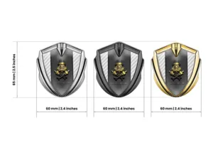 Emblema Metal Badge Alta Qualità Robusto